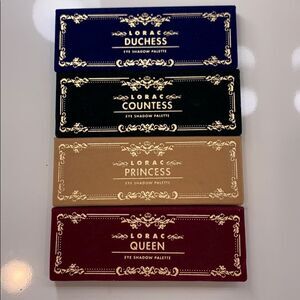 LORAC 4 piece eyeshadow set (16 colors)